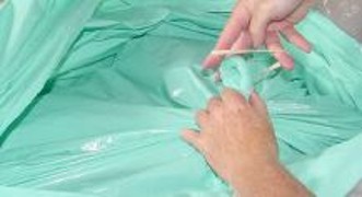 Inner
        plastic bag is sealed closed.