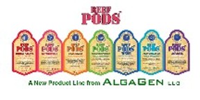 AlgaGen ReefPods,Live Foods for Feeding Saltwater Aquarium Fish, Corals, and Invertebrates.